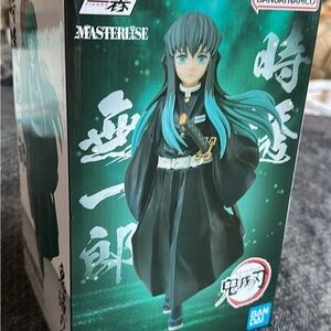 Bandai Namco Figure with Black and Blue Details